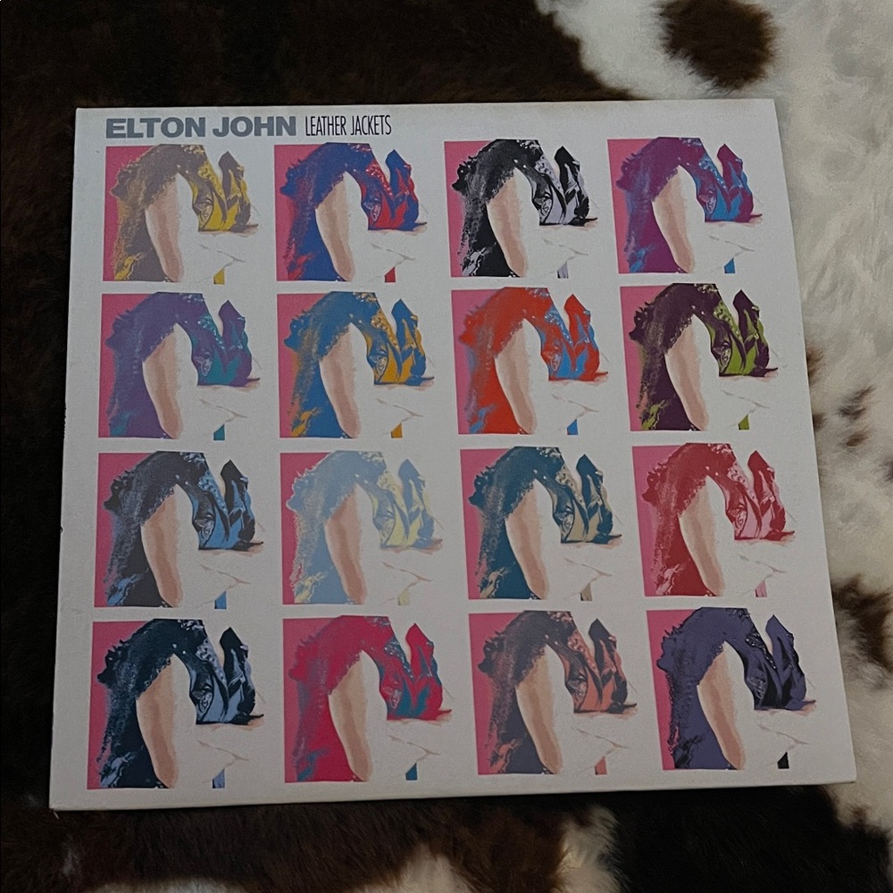 Elton John Leather Jackets Vinyl Record